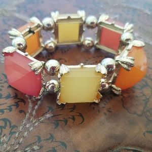 Fall colors bracelet